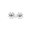 Holly studs Silver