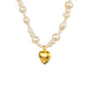 Fluir pearl love necklace