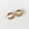 Chunky Hoops – Satinados
